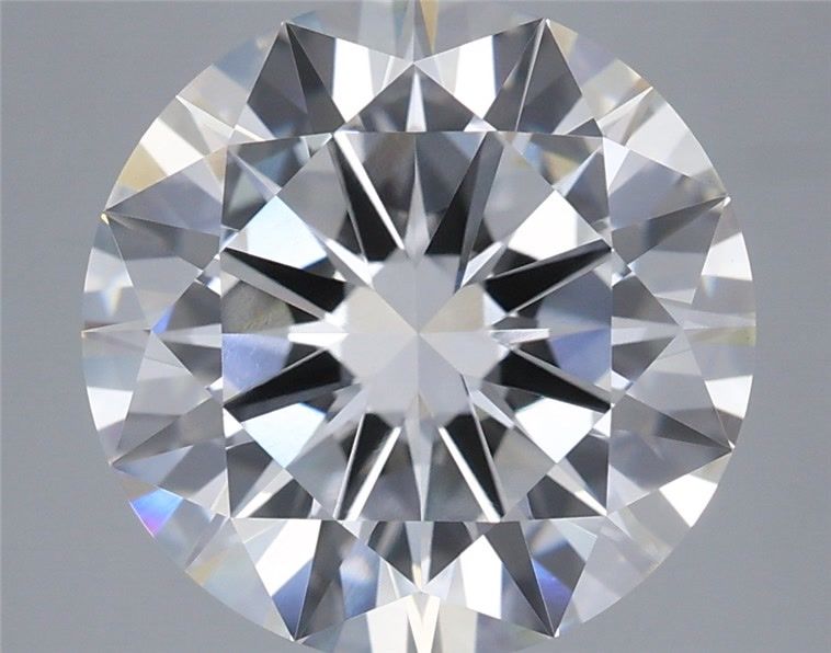 5.8ct Round F VVS2 Lab-Grown Diamond