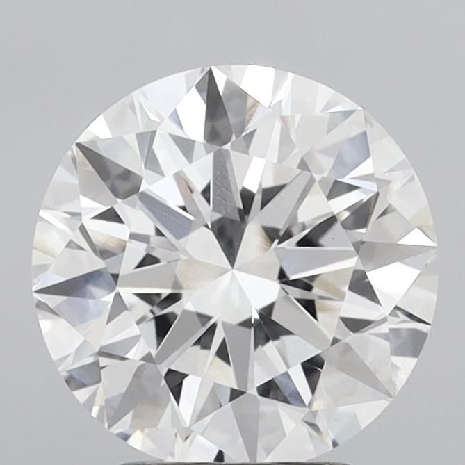 3.03ct Round E VVS2 Lab-Grown Diamond