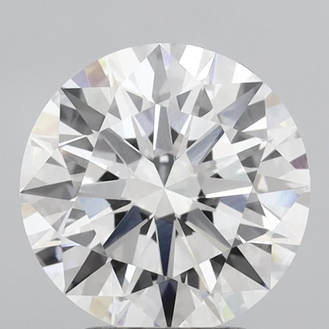 3.03ct Round E VVS2 Lab-Grown Diamond