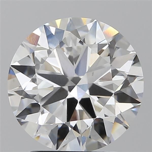 2.2ct Round F VS1 Lab-Grown Diamond