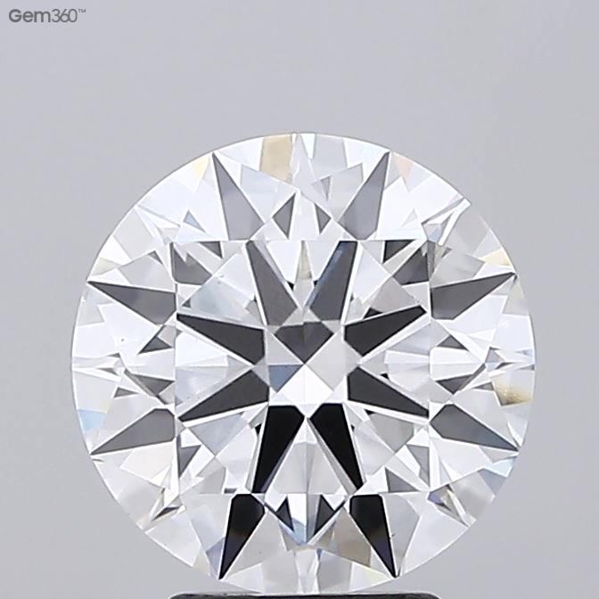 3.84ct Round F VS1 Lab-Grown Diamond