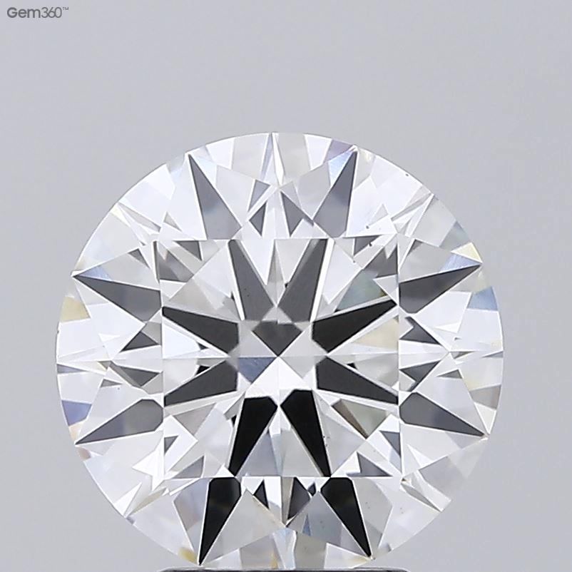 3.81ct Round F VS1 Lab-Grown Diamond