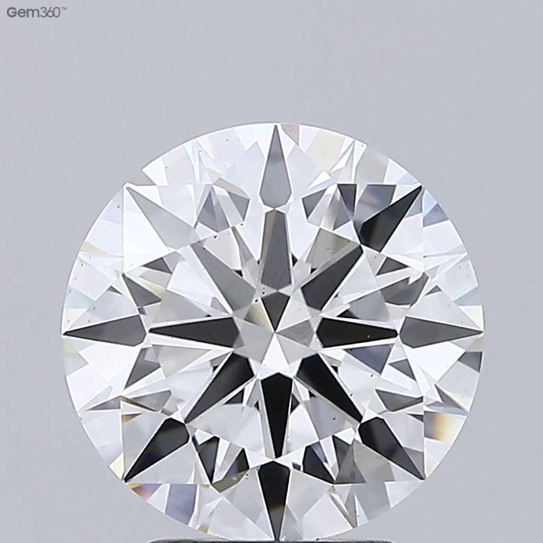 3.39ct Round F VS2 Lab-Grown Diamond