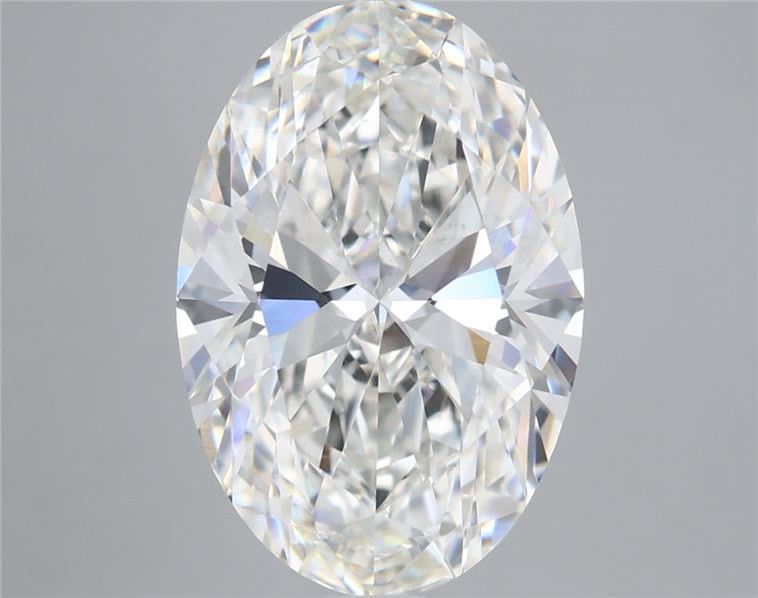 5.56ct Oval F VS2 Lab-Grown Diamond