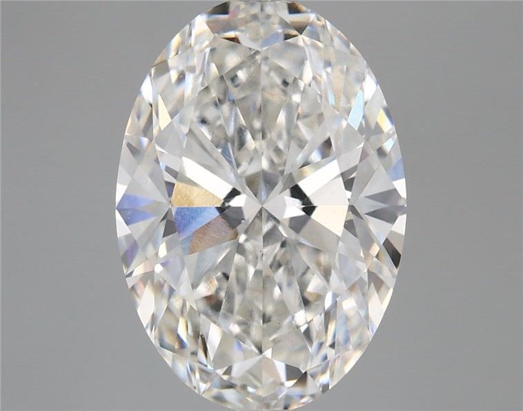 5.56ct Oval F VS1 Lab-Grown Diamond