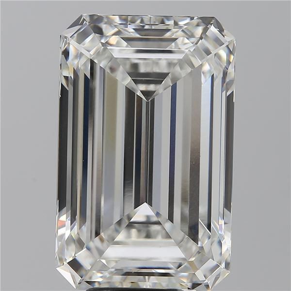 10.18 Carat EMERALD Shape F Colour VS1 Clarity  Cut - White Lab Diamond - 840520