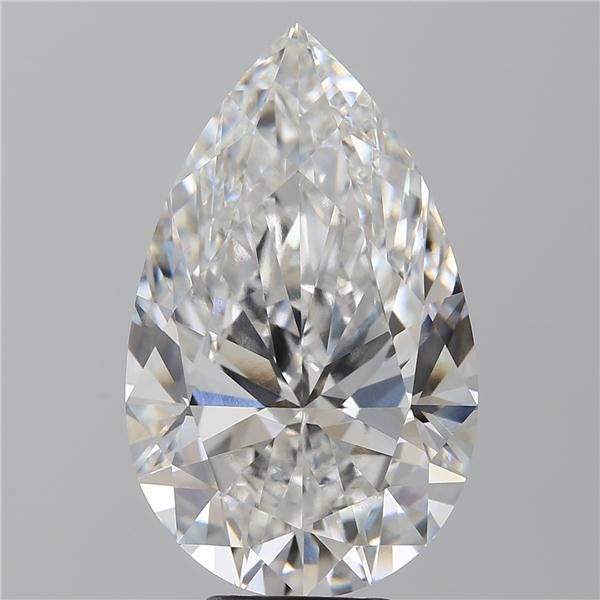 7.23ct Pear E VVS2 Lab-Grown Diamond