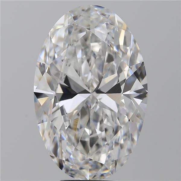 7.42ct Oval E VVS2 Lab-Grown Diamond