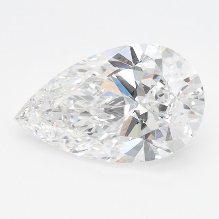 1.1ct Pear D IF Lab-Grown Diamond