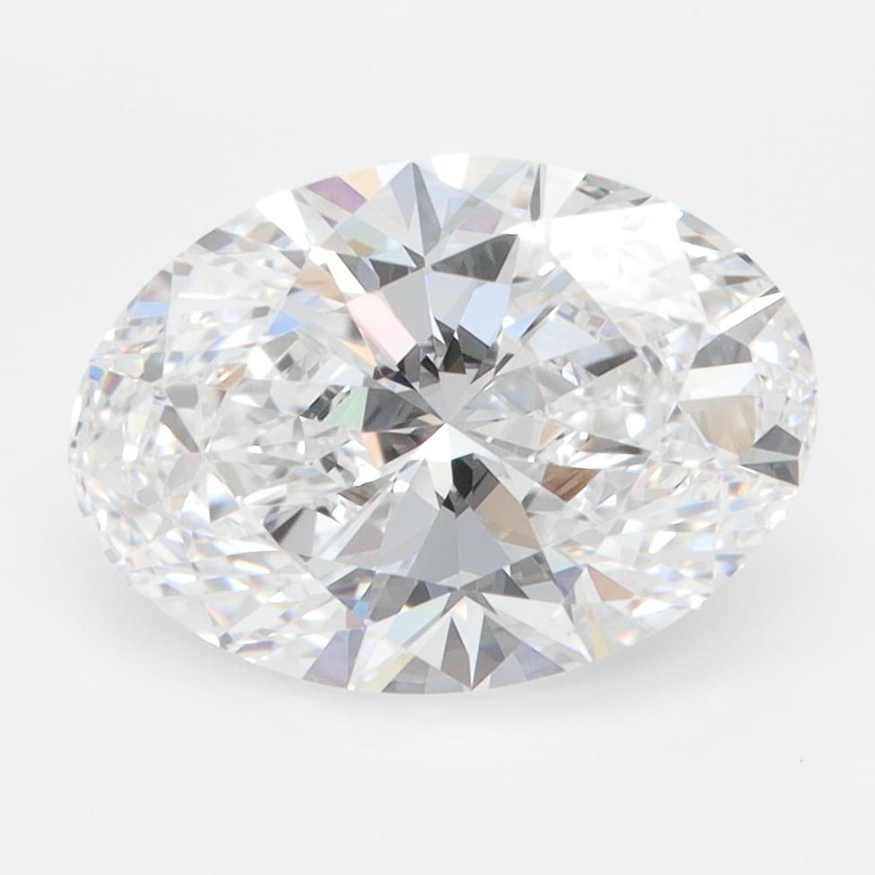 3.08ct Oval D IF Lab-Grown Diamond
