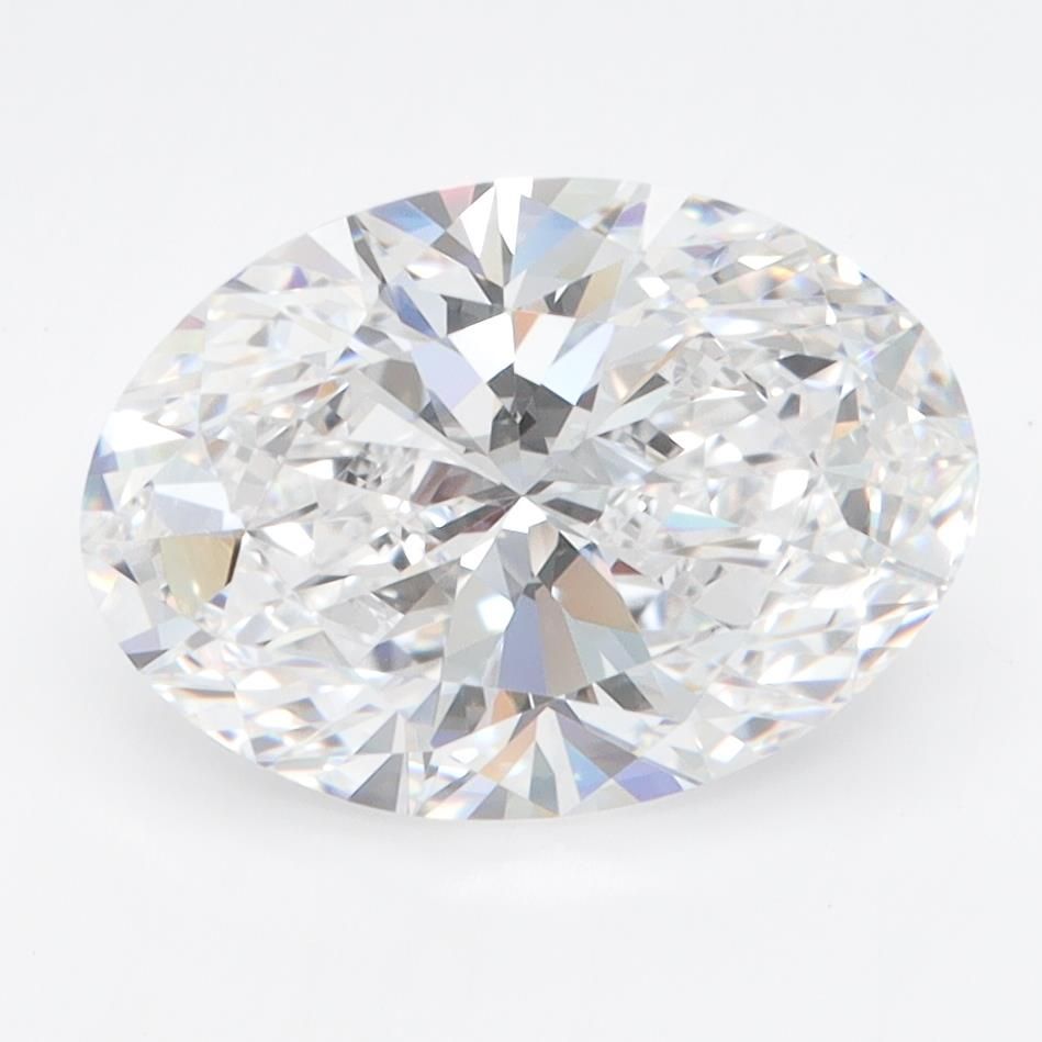 3ct Oval D IF Lab-Grown Diamond