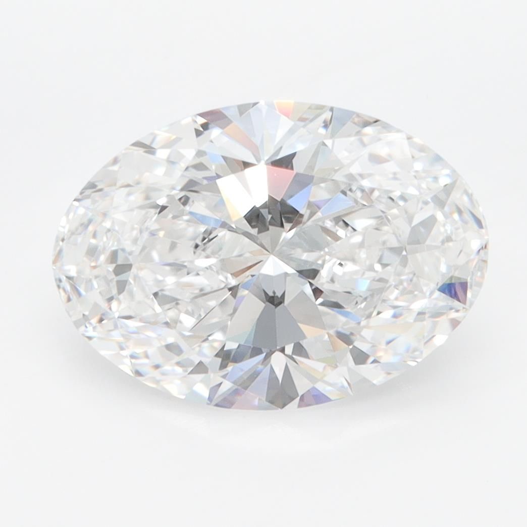 3.27ct Oval D IF Lab-Grown Diamond