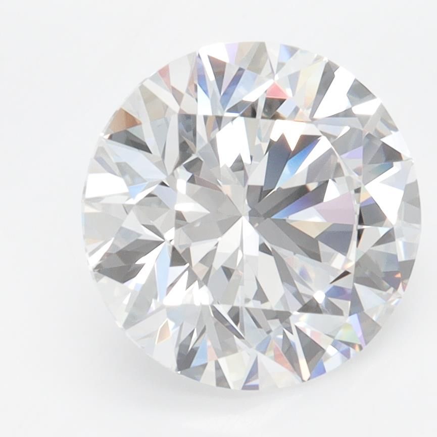 3.3ct Round D VVS1 Lab-Grown Diamond