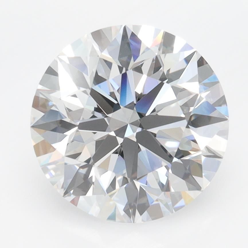 3.33ct Round D VVS1 Lab-Grown Diamond