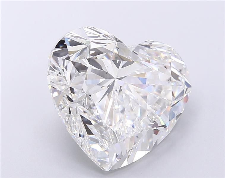 15.05 Carat HEART Shape E Colour VS2 Clarity  Cut - White Lab Diamond - 138949