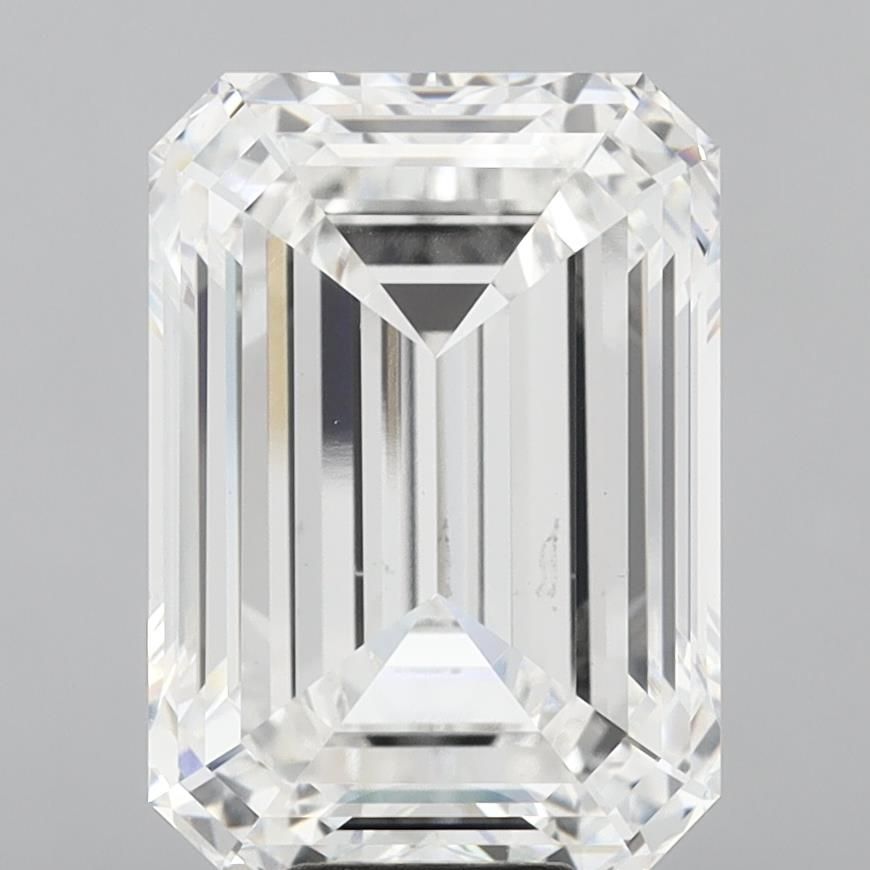 15.05 Carat EMERALD Shape E Colour VS2 Clarity  Cut - White Lab Diamond - 353673