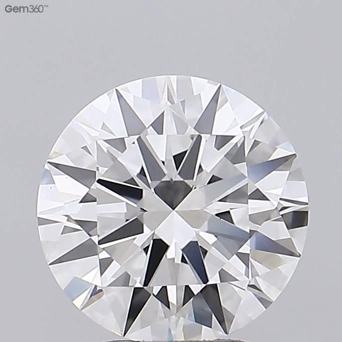 3.38ct Round F VS1 Lab-Grown Diamond
