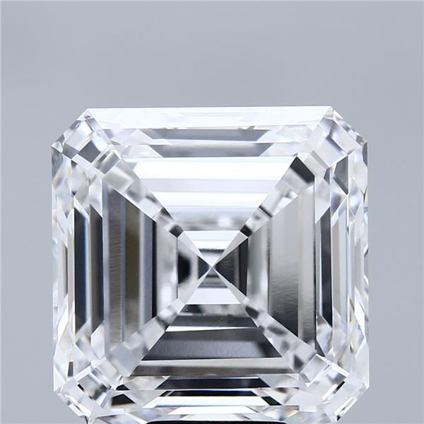 13.08 Carat ASSCHER Shape D Colour VVS2 Clarity  Cut - White Lab Diamond - 1617182