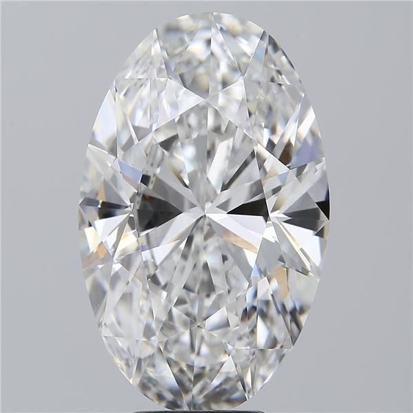 7.19ct Oval E VVS2 Lab-Grown Diamond