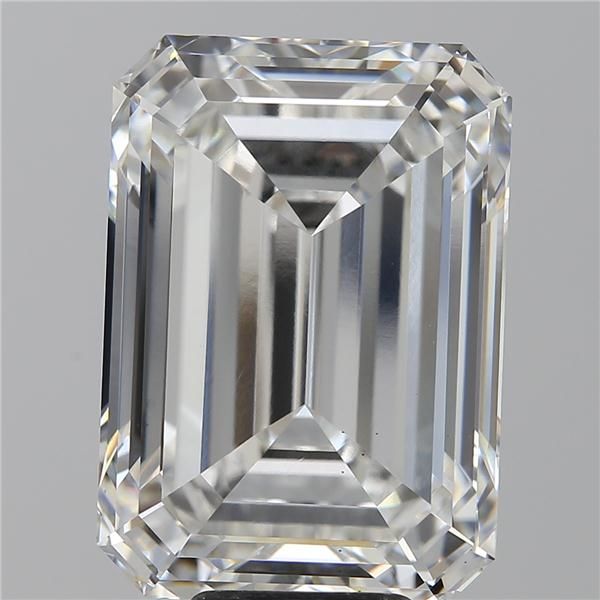 10.19 Carat EMERALD Shape F Colour VS1 Clarity  Cut - White Lab Diamond - 840381