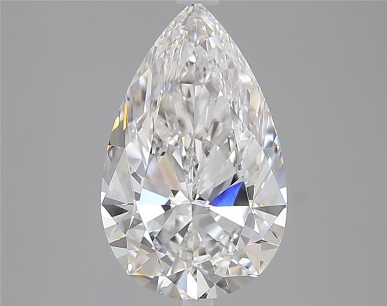 3.05ct Pear D IF Lab-Grown Diamond