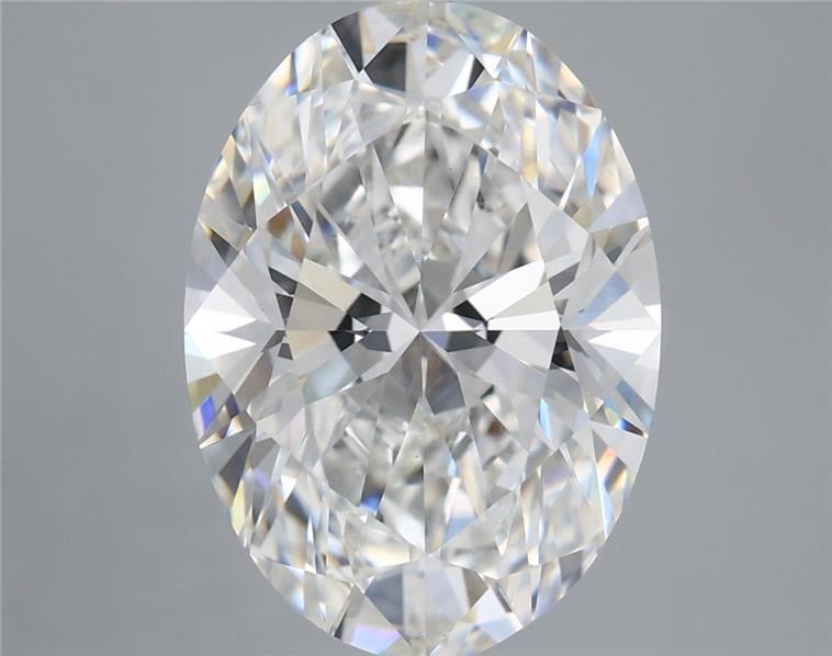 5.57ct Oval F VVS2 Lab-Grown Diamond