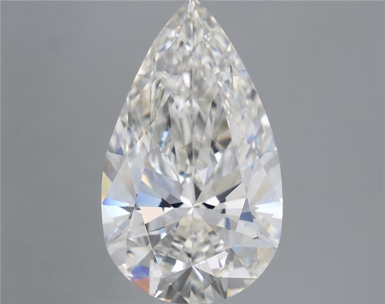 5.56ct Pear F VS1 Lab-Grown Diamond
