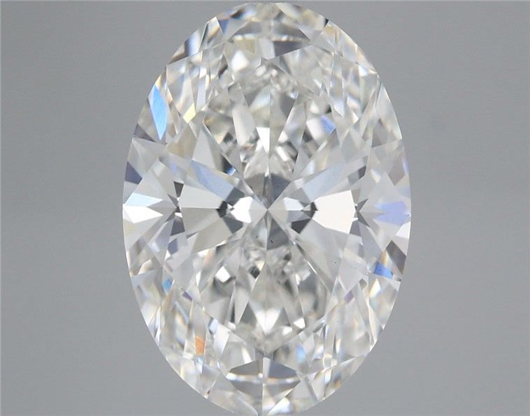 5.51ct Oval F VS2 Lab-Grown Diamond