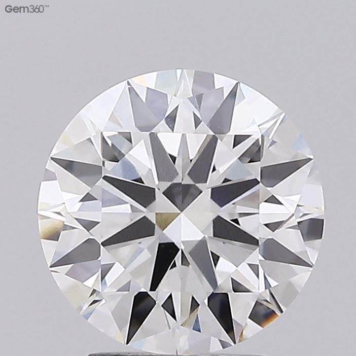 3.21ct Round F VS1 Lab-Grown Diamond