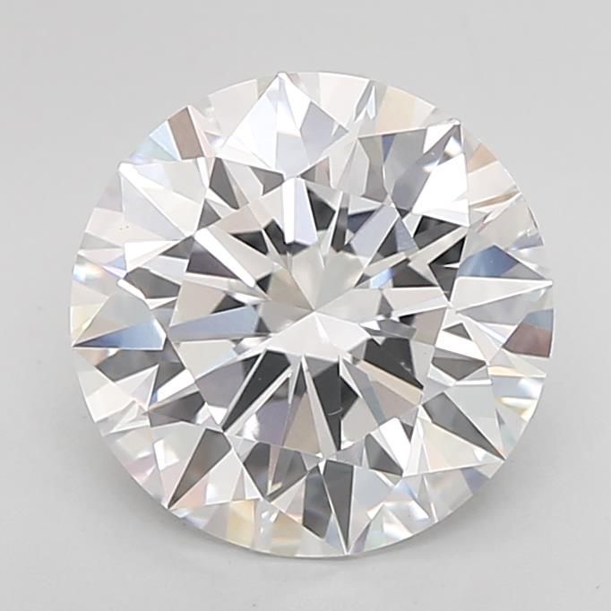 2.75ct Round D VS2 Lab-Grown Diamond