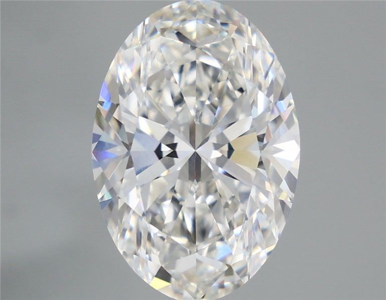 6.33ct Oval F VVS2 Lab-Grown Diamond