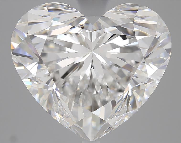 12.11 Carat HEART Shape D Colour VVS2 Clarity  Cut - White Lab Diamond - 236478