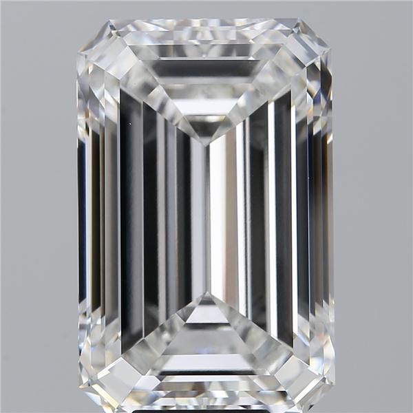 10.17 Carat EMERALD Shape F Colour VS1 Clarity  Cut - White Lab Diamond - 217662