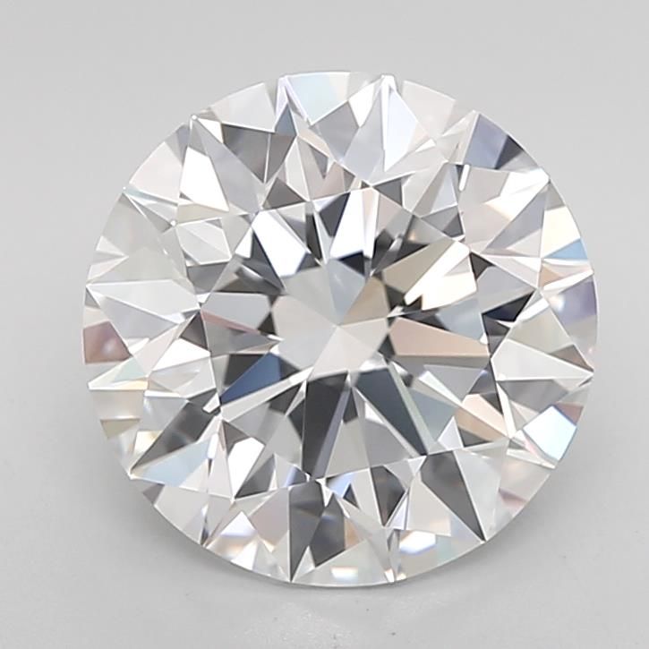3.4ct Round D VVS1 Lab-Grown Diamond