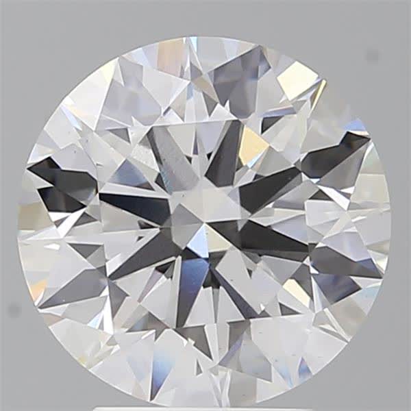 3.59ct Round D VS2 Lab-Grown Diamond