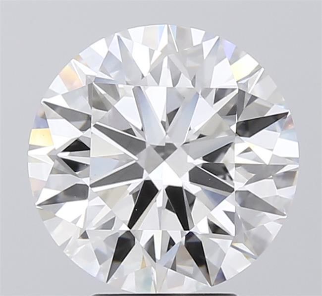 3.91ct Round F VVS2 Lab-Grown Diamond