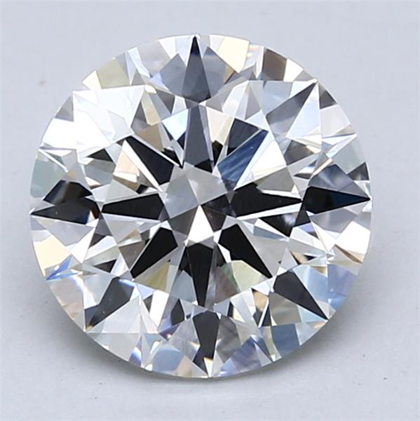 2.5ct Round E VVS2 Lab-Grown Diamond