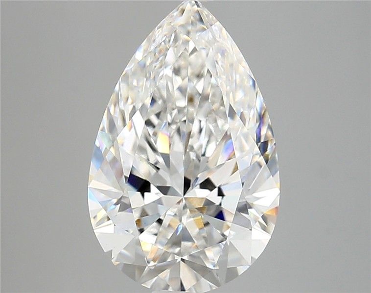 4.28ct Pear E VVS2 Lab-Grown Diamond