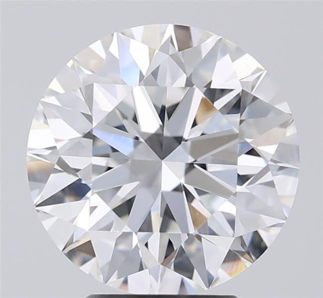 3.69ct Round F VVS2 Lab-Grown Diamond