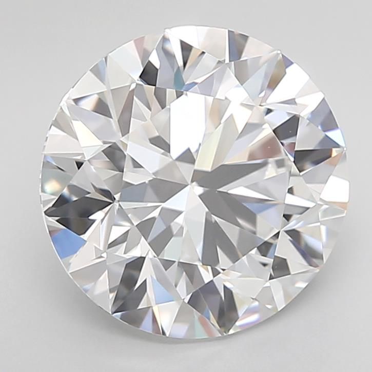 4ct Round E VVS2 Lab-Grown Diamond