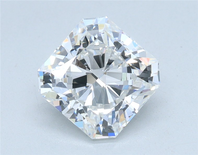 1.55ct Square Radiant E VVS2 Lab-Grown Diamond