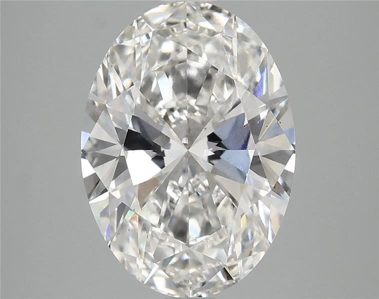 3.71ct Oval F VS2 Lab-Grown Diamond