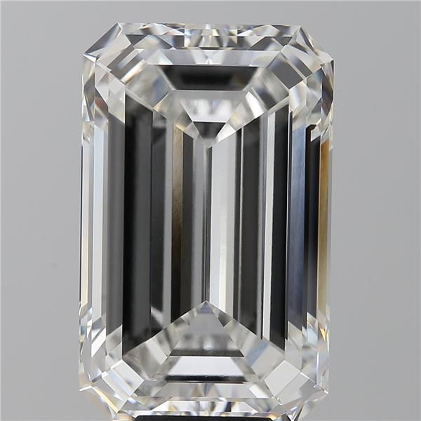 10.13 Carat EMERALD Shape F Colour VVS2 Clarity  Cut - White Lab Diamond - 175169