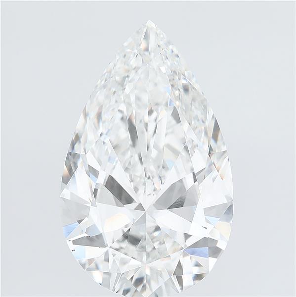 11.02 Carat PEAR Shape E Colour VVS2 Clarity  Cut - White Lab Diamond - 221875