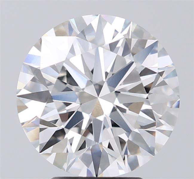 3.65ct Round F VVS2 Lab-Grown Diamond