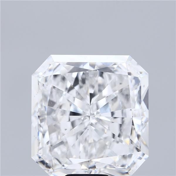 20.00 Carat SQUARE RADIANT Shape E Colour VS1 Clarity  Cut - White Lab Diamond - 1617604