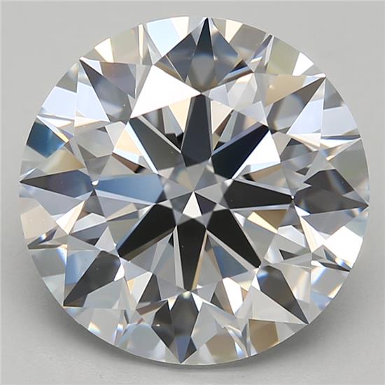 5.22ct Round F IF Lab-Grown Diamond