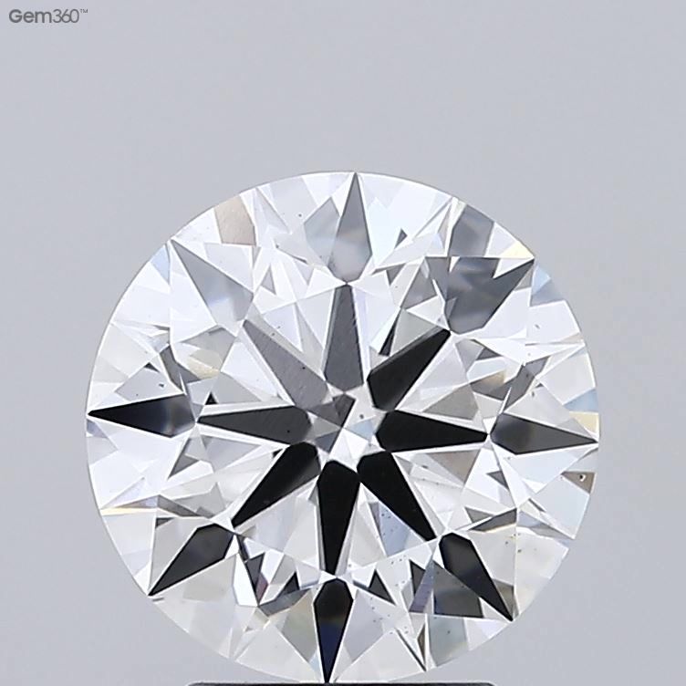 2.89ct Round F VS2 Lab-Grown Diamond