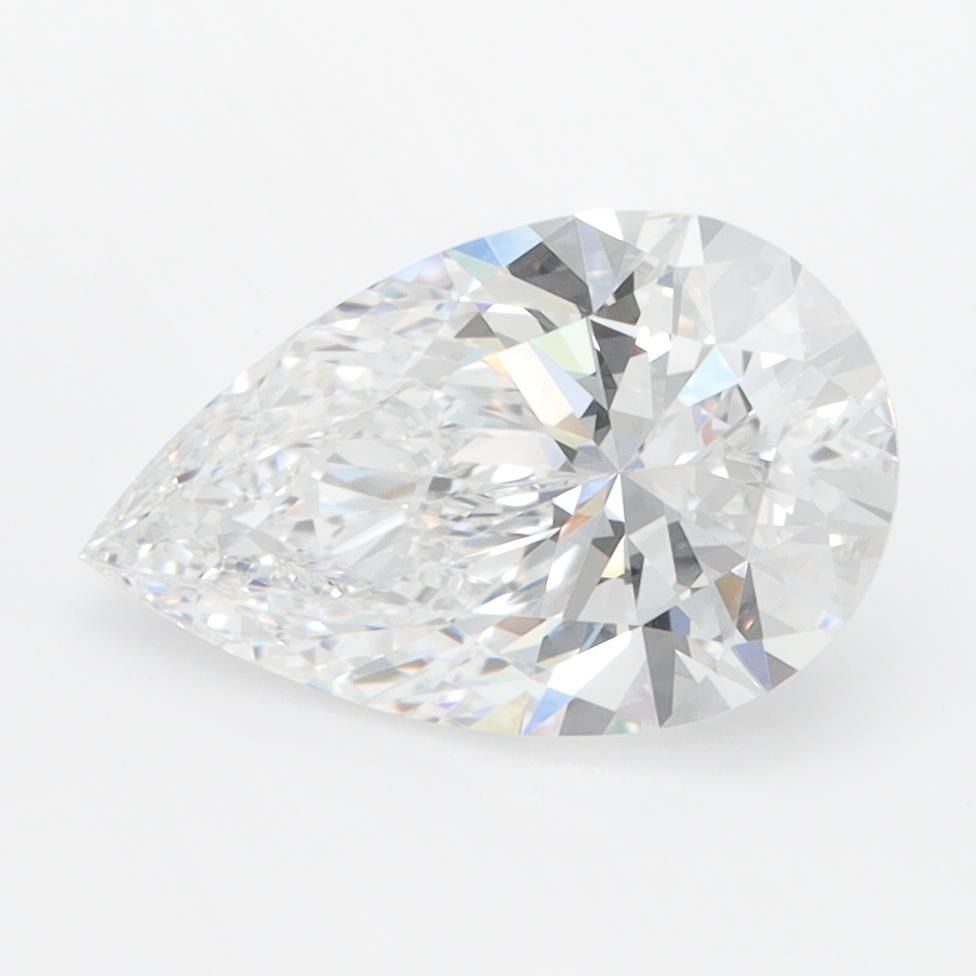 2.1ct Pear D IF Lab-Grown Diamond