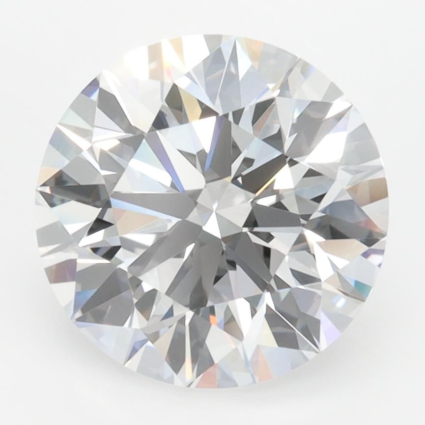 3.74ct Round D VVS2 Lab-Grown Diamond